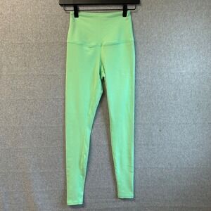 Saski Collection Womens Size XS Pastel Mint Green Leggings Athletic Workout Gym